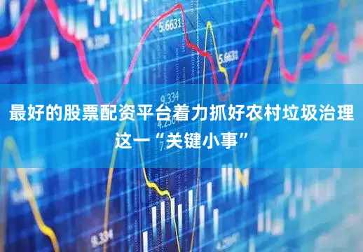 最好的股票配资平台着力抓好农村垃圾治理这一“关键小事”
