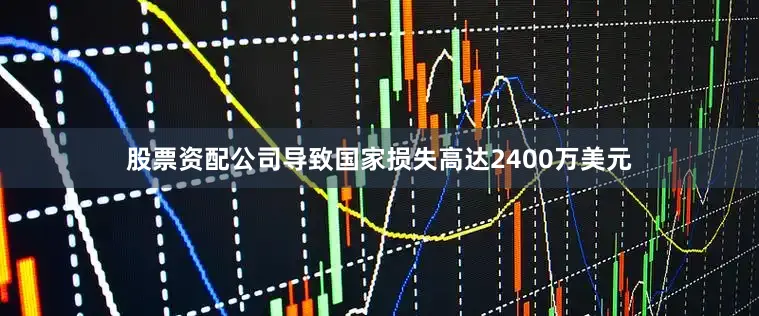 股票资配公司导致国家损失高达2400万美元